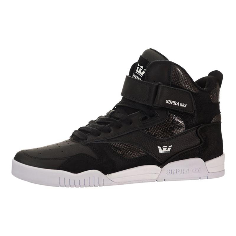 Supra BLEEKER Sneaker High Damen Schwarz Lagerverkauf KIHWX9301